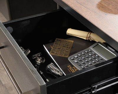 Vintage Oak Apartment Desk