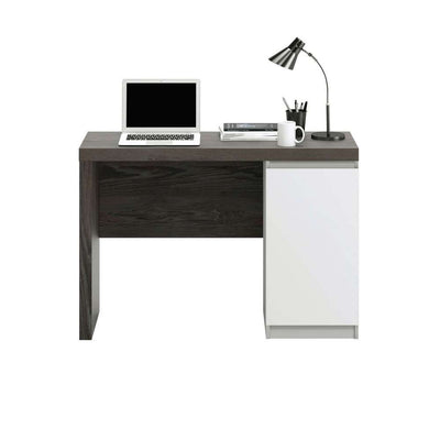 Hudson Chunky Desk Charcoal Ash/Pearl Oak