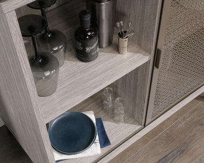 City Centre Drinks Cabinet With Sliding Door