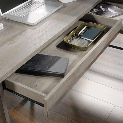 L-Shaped Desk - Mystic Oak