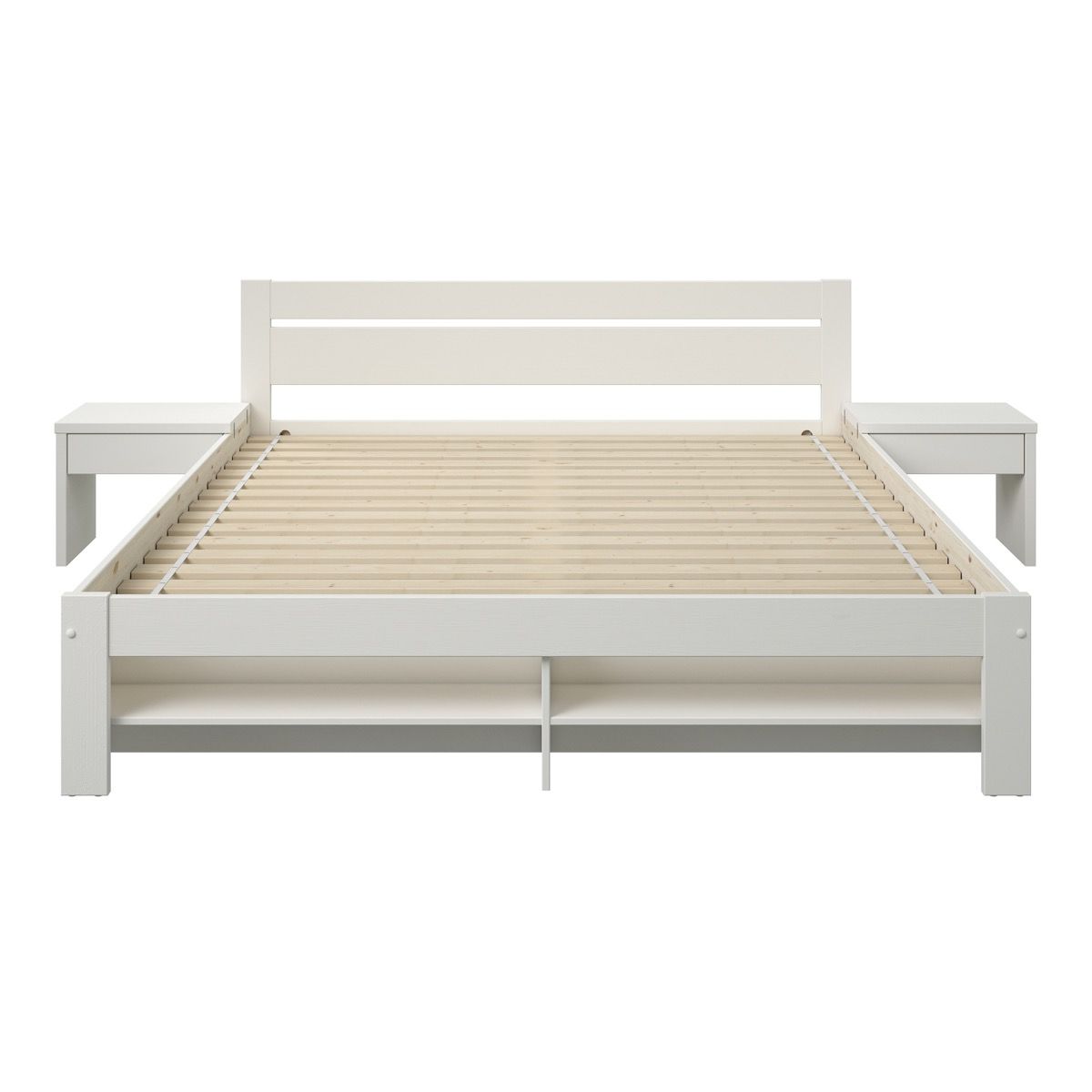 Noomi Pradis Storage Bed White