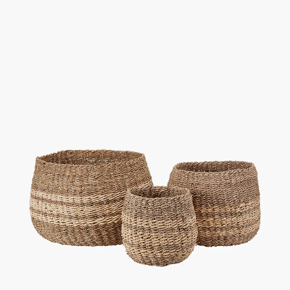 2-Tone-Seagrass-and-Palm-Leaf-Natural-Round-Baskets-Set-of-3_6