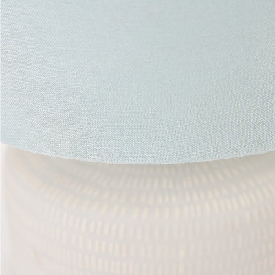 Kai Duck Egg Textured Ceramic Table Lamp