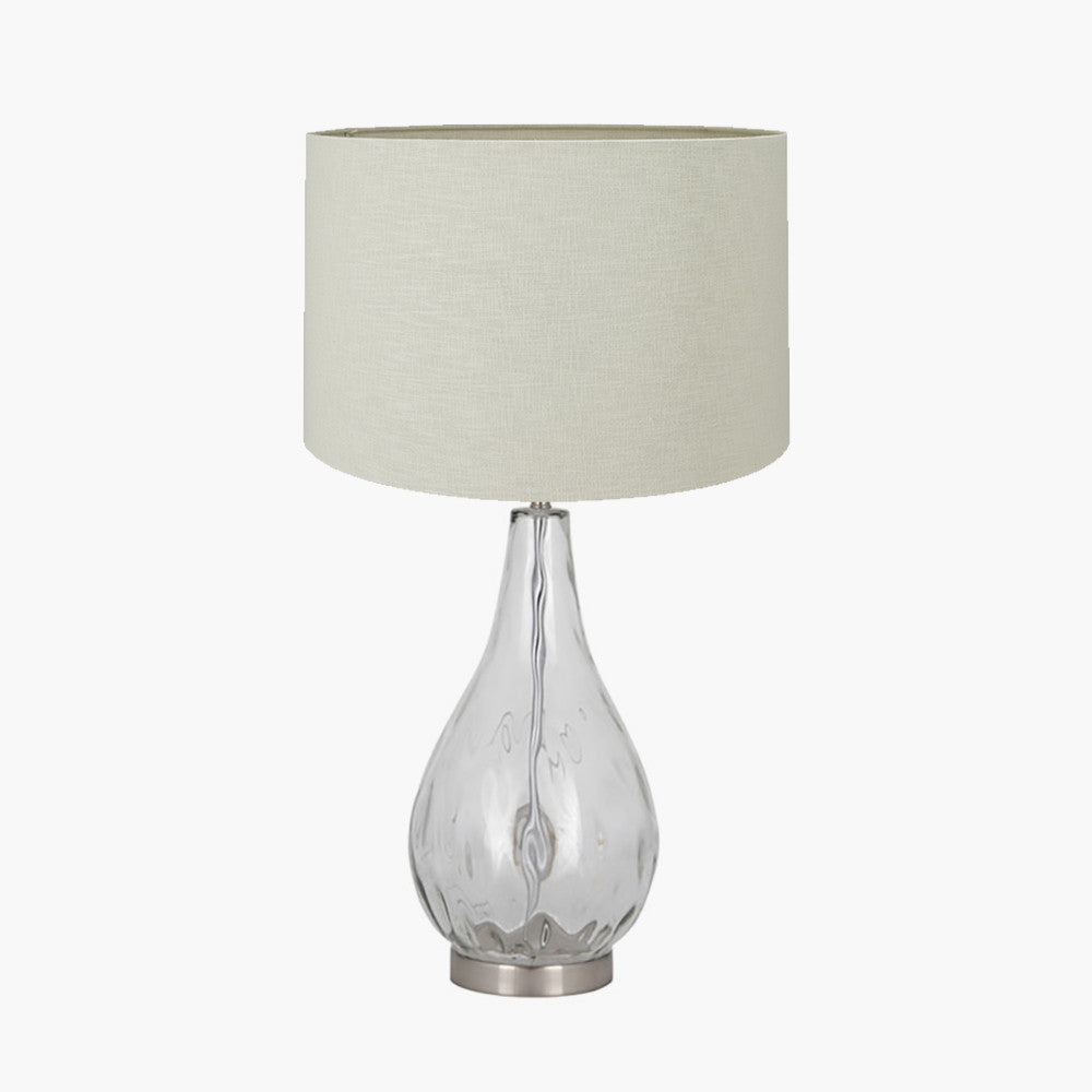 Charlotte Clear Glass Table Lamp