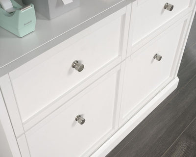 Craft Storage Cabinet in White