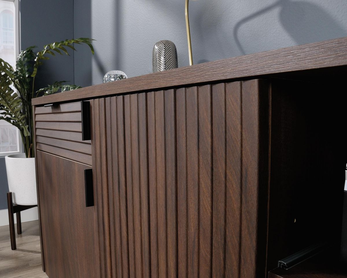 Spiced Mahogany Credenza