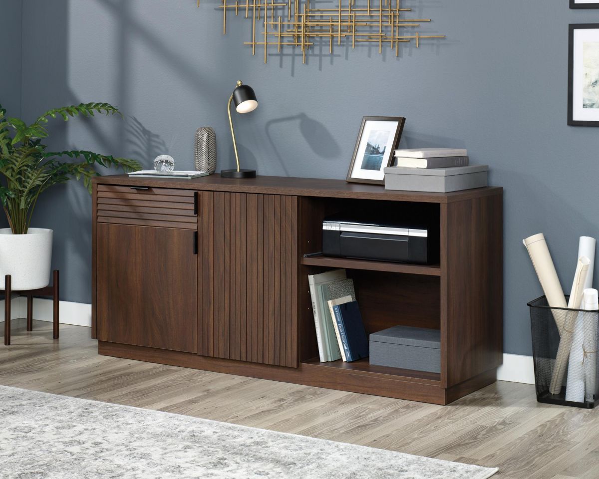 Spiced Mahogany Credenza