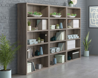 Hudson Elm 5 Shelf Bookcase