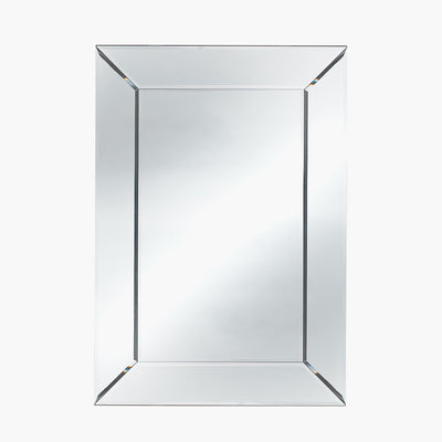 Mirrored Glass Rectangular Wall Mirror