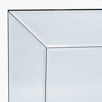 Mirrored Glass Rectangular Wall Mirror