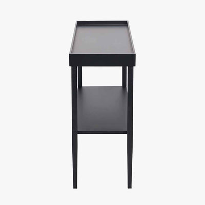 Marnie Black Wood Veneer Console Table