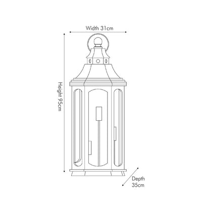 Adaline-White-Wash-Wood-Lantern-Floor-Lamp-DImensions