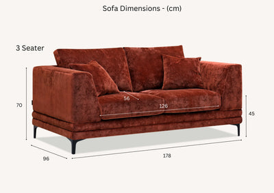 Aluxo-Lenox-Sofa-Range-in-Rust-Velvet-Dimensions-2