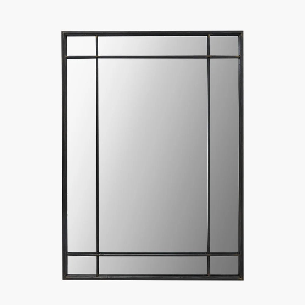 Antique-Bronze-Metal-Rectangular-Wall-Mirror