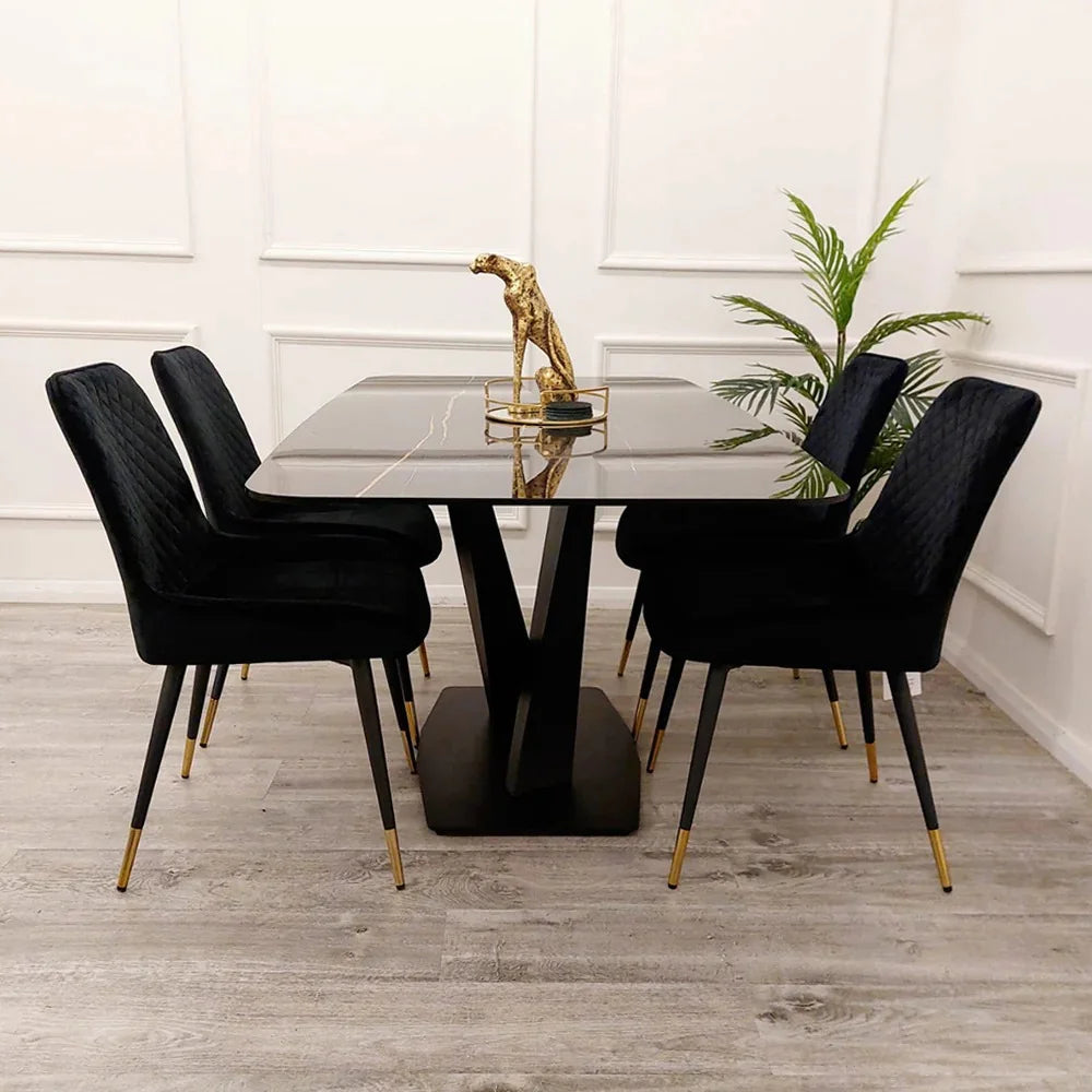 Apollo-1-6-BlackDining-Table-with-Black-Sintered-Stone