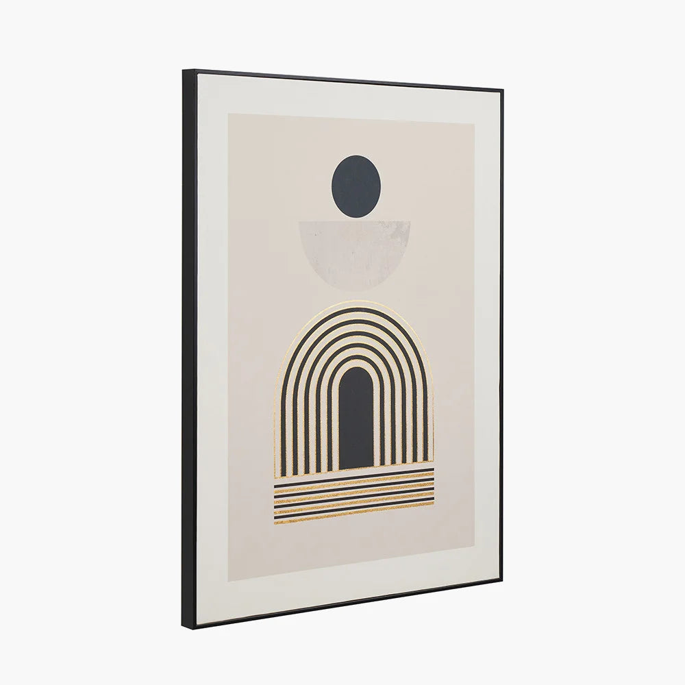 Art-Deco-Print-with-Linear-Gold-Detail-and-Black-Frame-5