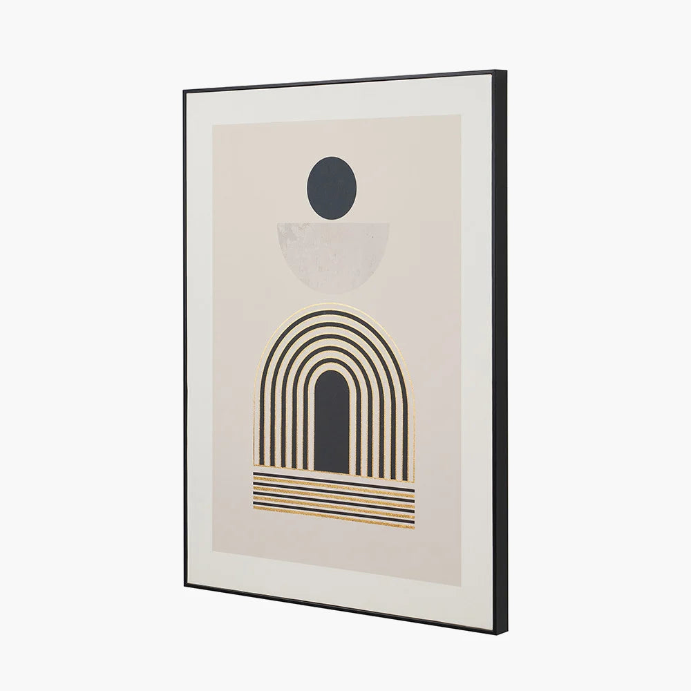 Art-Deco-Print-with-Linear-Gold-Detail-and-Black-Frame-6