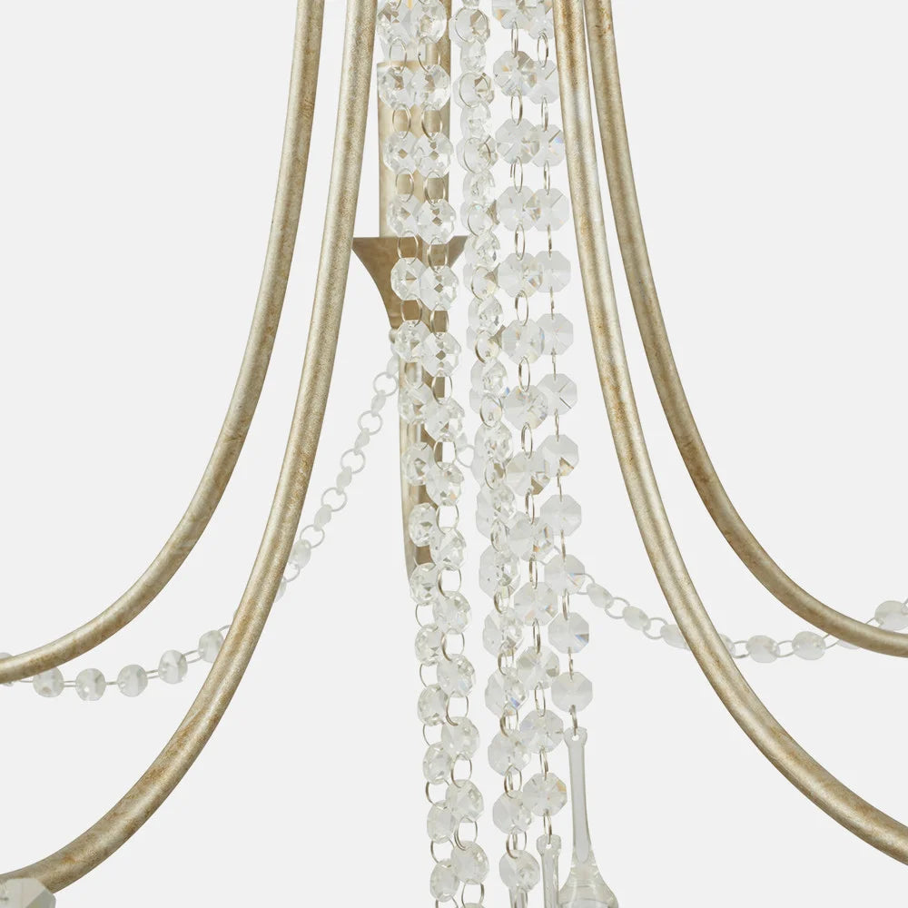 Belle-Antique-Silver-Leaf-Metal-and-Beaded-5-Light-Chandelier-Pendant-2