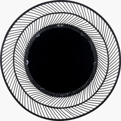 Black-Bamboo-Frame-Round-Wall-Mirror-Large-4