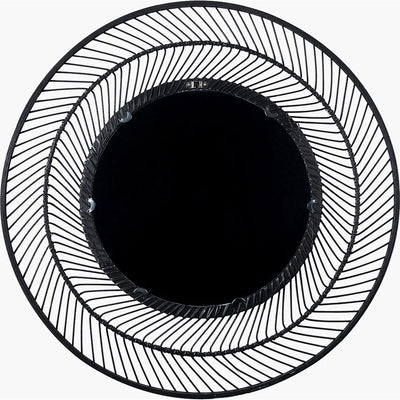 Black-Bamboo-Frame-Round-Wall-Mirror-Small-4