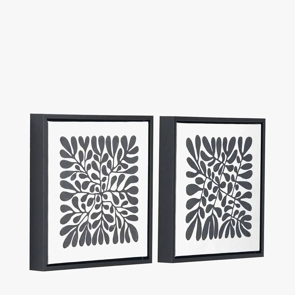 Black-Leaf-Print-Square-Canvases-with-Black-Frames-Set-of-2_6