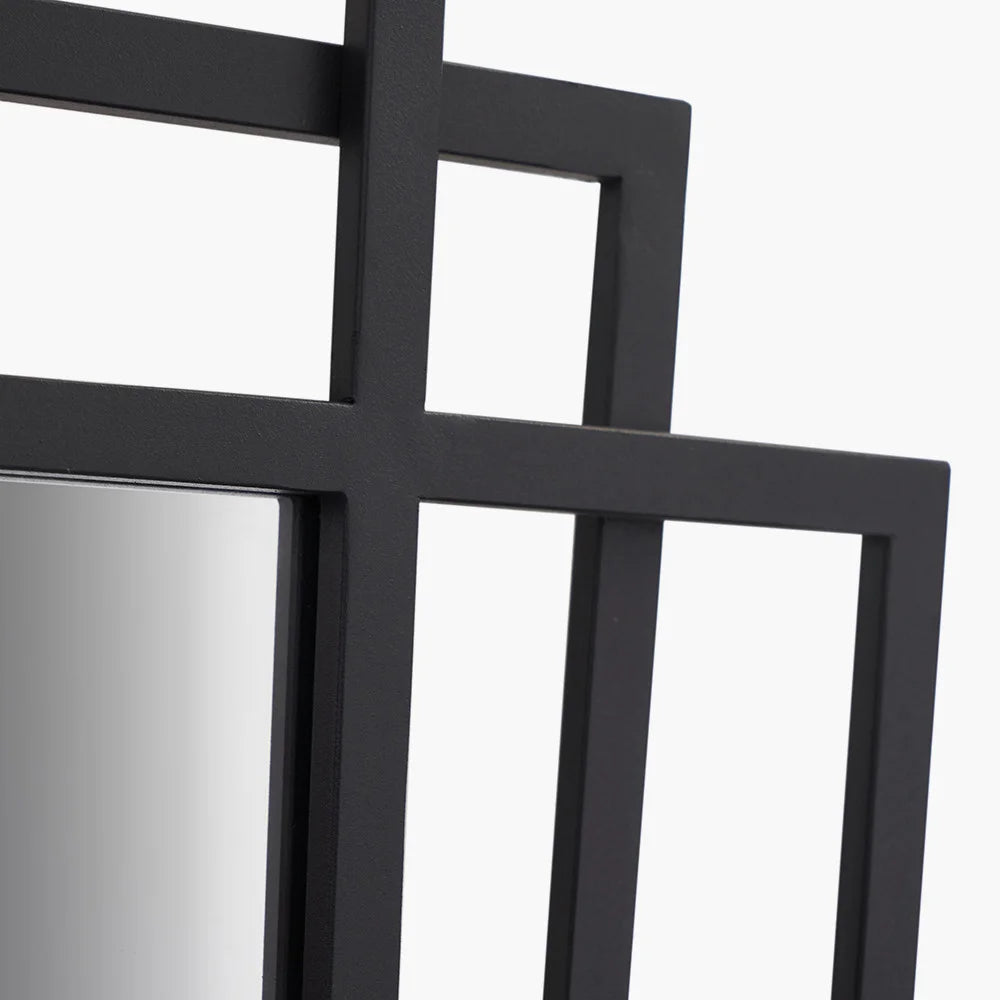 Black-Metal-Art-Deco-Rectangular-Wall-Mirror-6