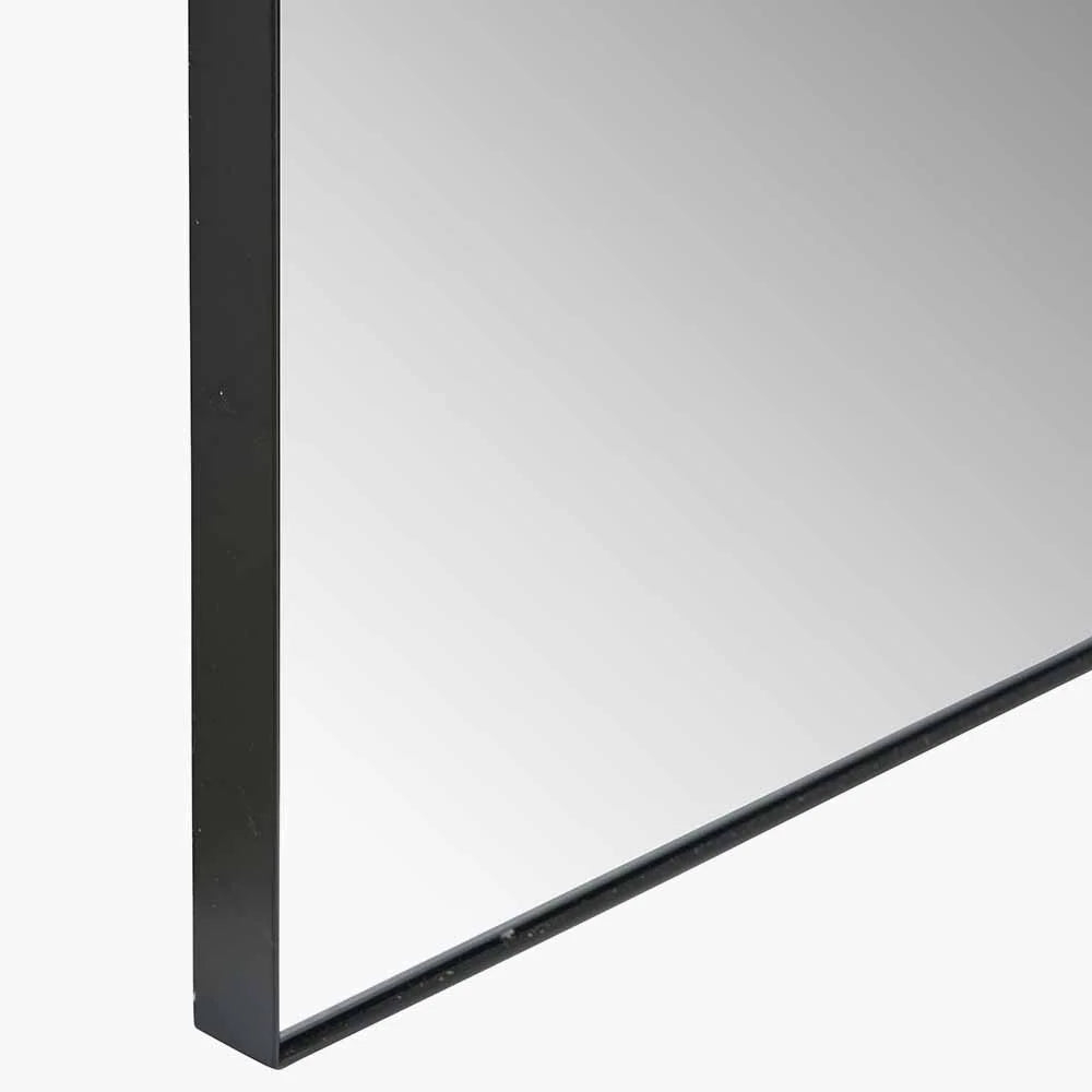 Black-Metal-Slim-Frame-Arch-Floor-Mirror-2