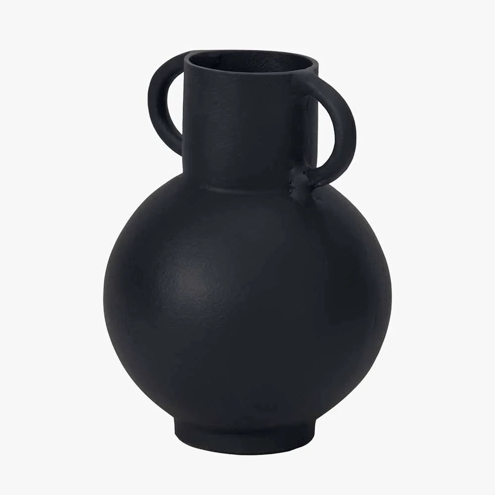 Black-Metal-Vase-with-Handles-3