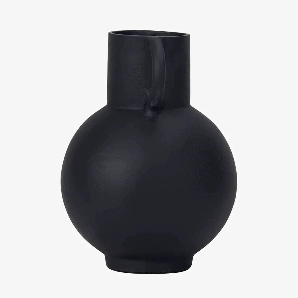 Black-Metal-Vase-with-Handles-4