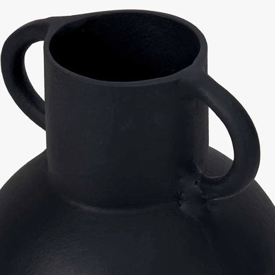 Black-Metal-Vase-with-Handles-5