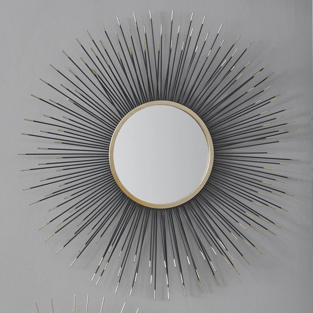 Black-and-Gold-Metal-Starburst-Design-Round-Wall-Mirror_1