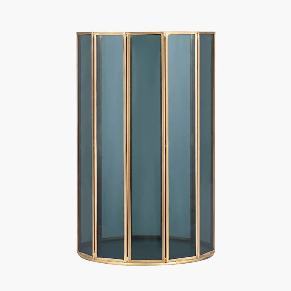 Brass-Metal-and-Smoked-Glass-Panelled-Hurricane-2