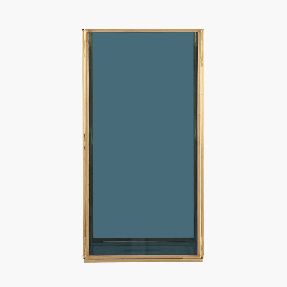 Brass-Metal-and-Smoked-Glass-Panelled-Square-Hurricane-Medium-4