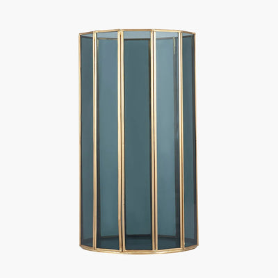 Brass-Metal-and-Smoked-Glass-Panelled-Tall-Hurricane-2