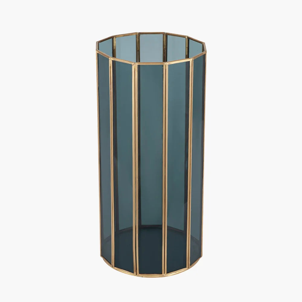 Brass-Metal-and-Smoked-Glass-Panelled-Tall-Hurricane-4