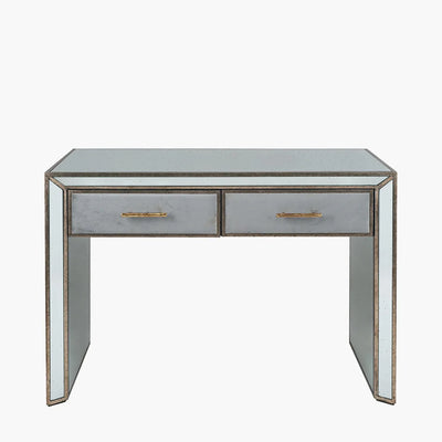 Brindisi-Grey-Velvet-Antique-Metal-and-Mirror-Console-Table-3