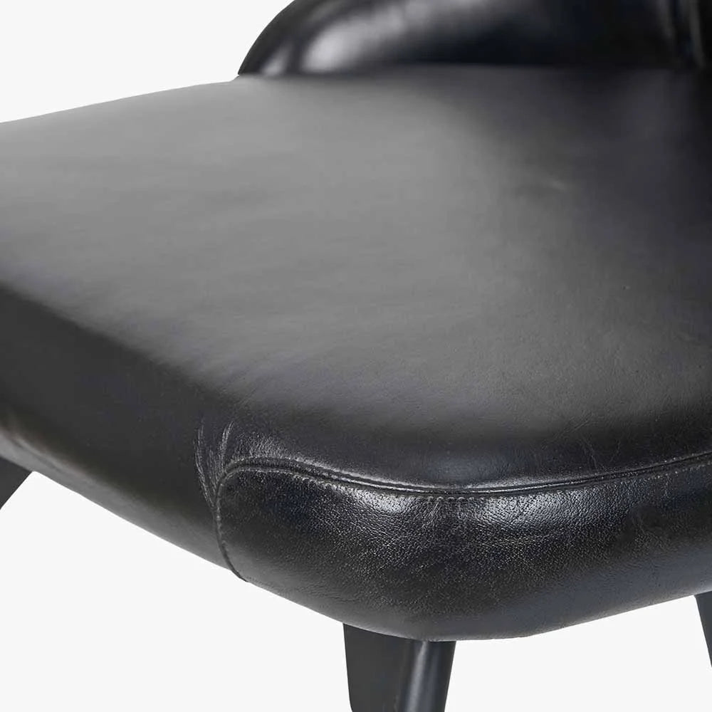 Camillo-Ash-Black-Leather-and-Black-Metal-Diamond-Back-Dining-Chair-8