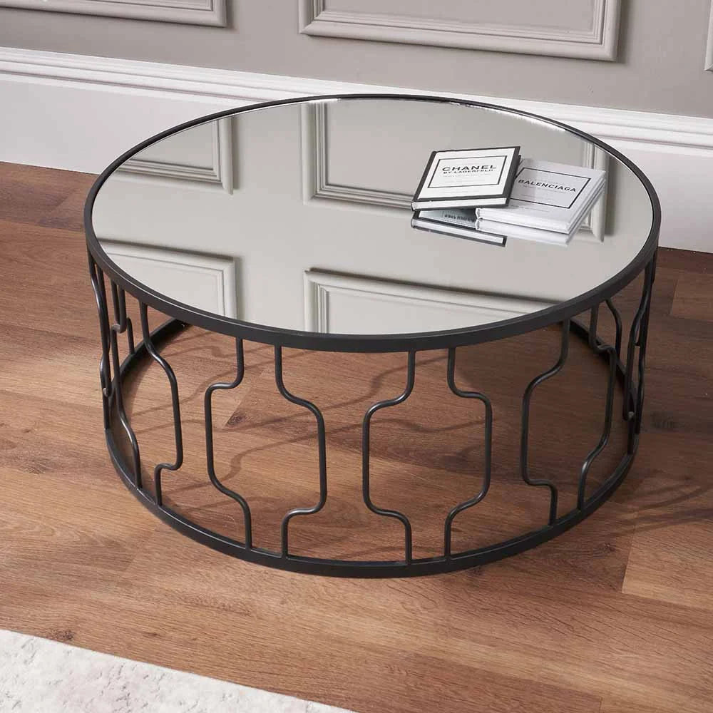 Caprisse-Mirrored-Glass-and-Graphite-Metal-Coffee-Table_1