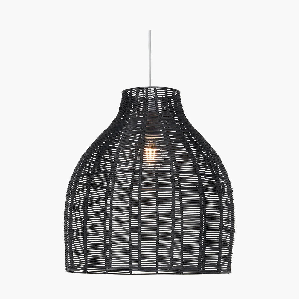 Caswell-Black-Rattan-Coche-Pendant-5