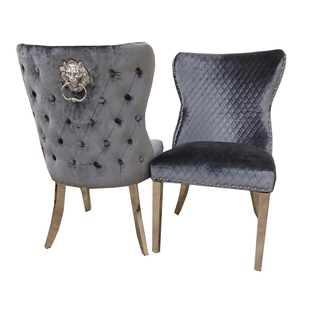 Chelsea-Dining-Chair-with-Lion-Knocker-Buttoned-Back_2