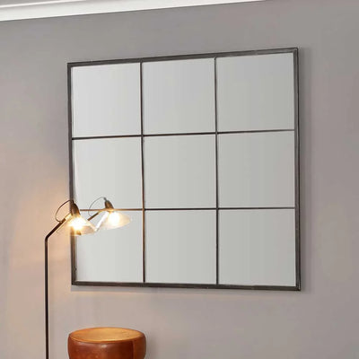 Dark-Grey-Metal-9-Section-Square-Wall-Mirror_6