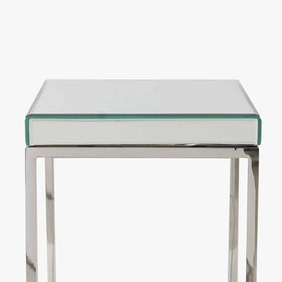 Elysee-Mirrored-Glass-and-Silver-Metal-Small-Square-Side-Table_4