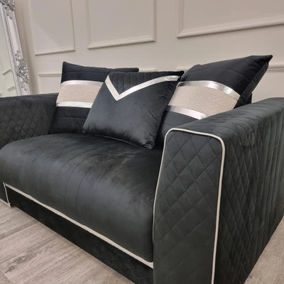 Empire-3-and-2-Seater-Sofa-Set-Black-and-Chrome_4