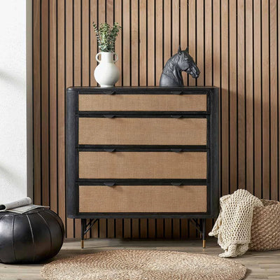 Fiji-Black-Acacia-Wood-and-Natural-Rattan-4-Drawer-Unit_1