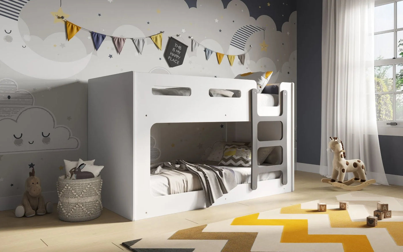 Flair-Astronaut-Pod-Bunk-Bed-White-1