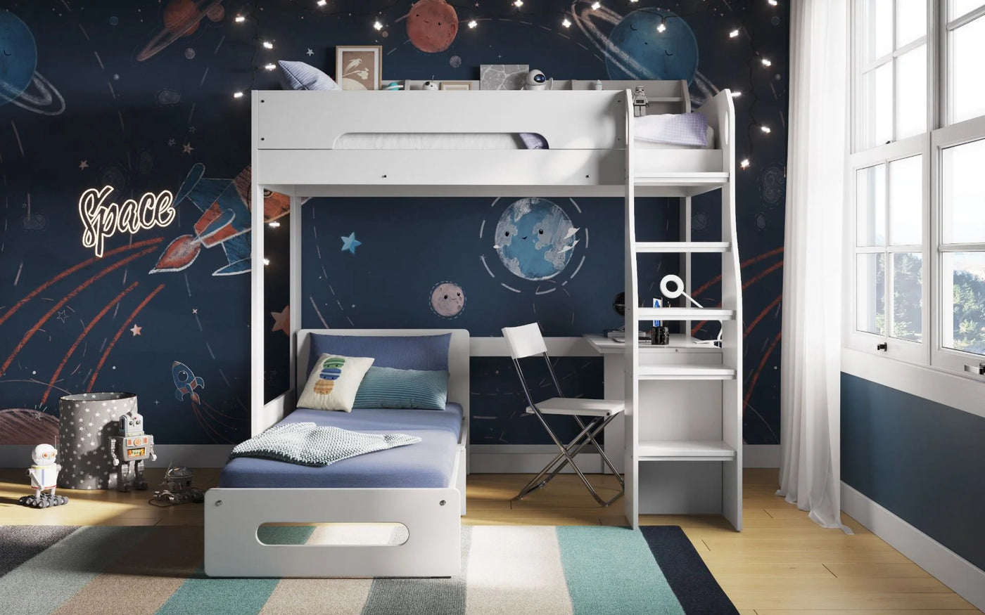 Flair-Cosmic-Futon-High-Sleeper-with-White-Desk-9