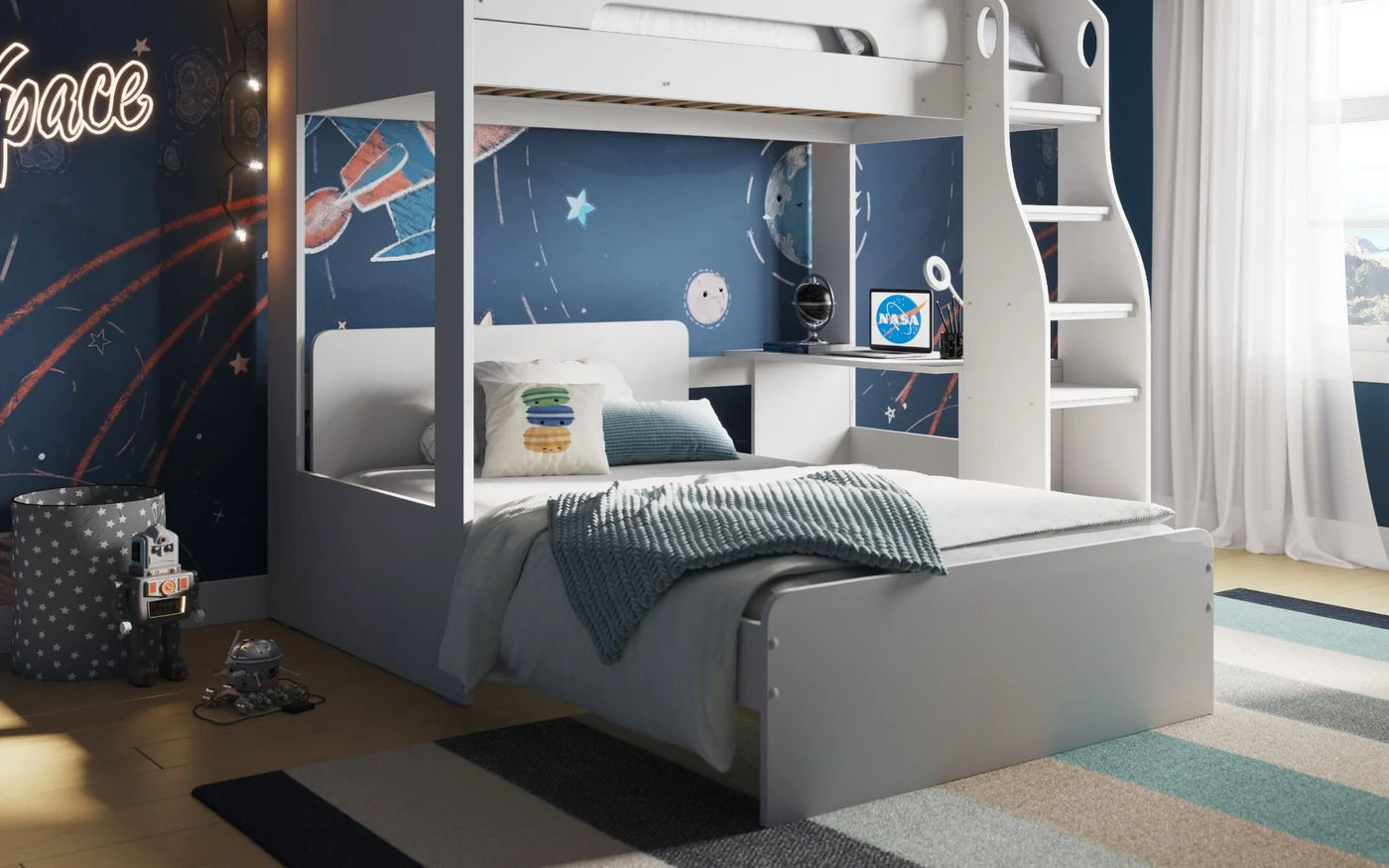 Flair-Cosmic-L-Shaped-Triple-Bunk-Bed-in-White