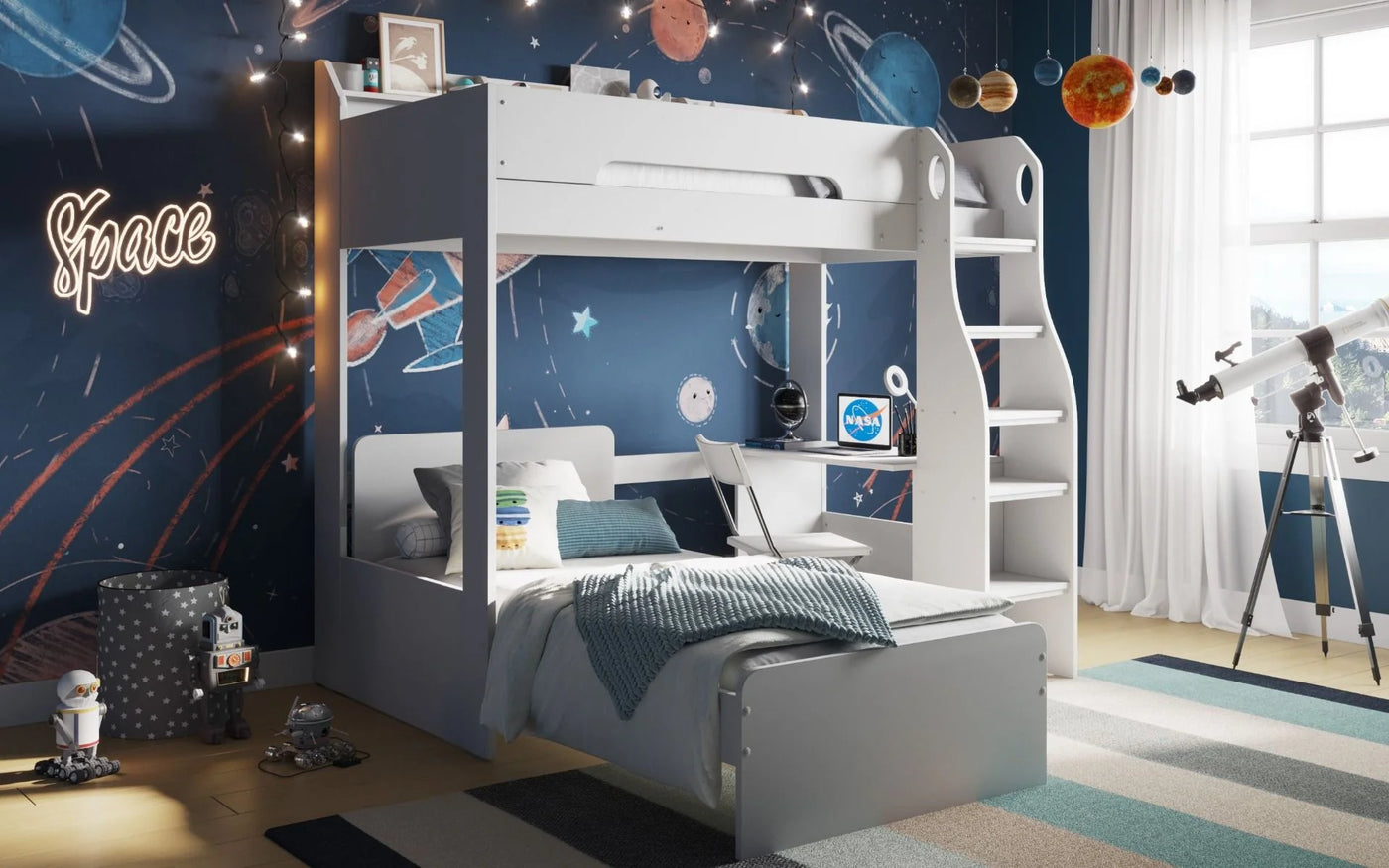 Flair-CosmicL-Shaped-Bunk-Bed-with-Storage-in-White-2