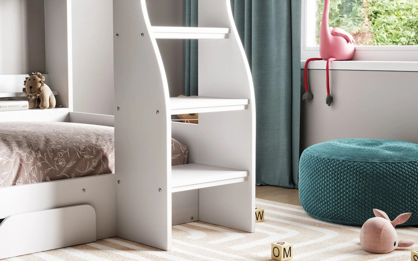 Flair-Flick-Bunk-Bed-In-White-3