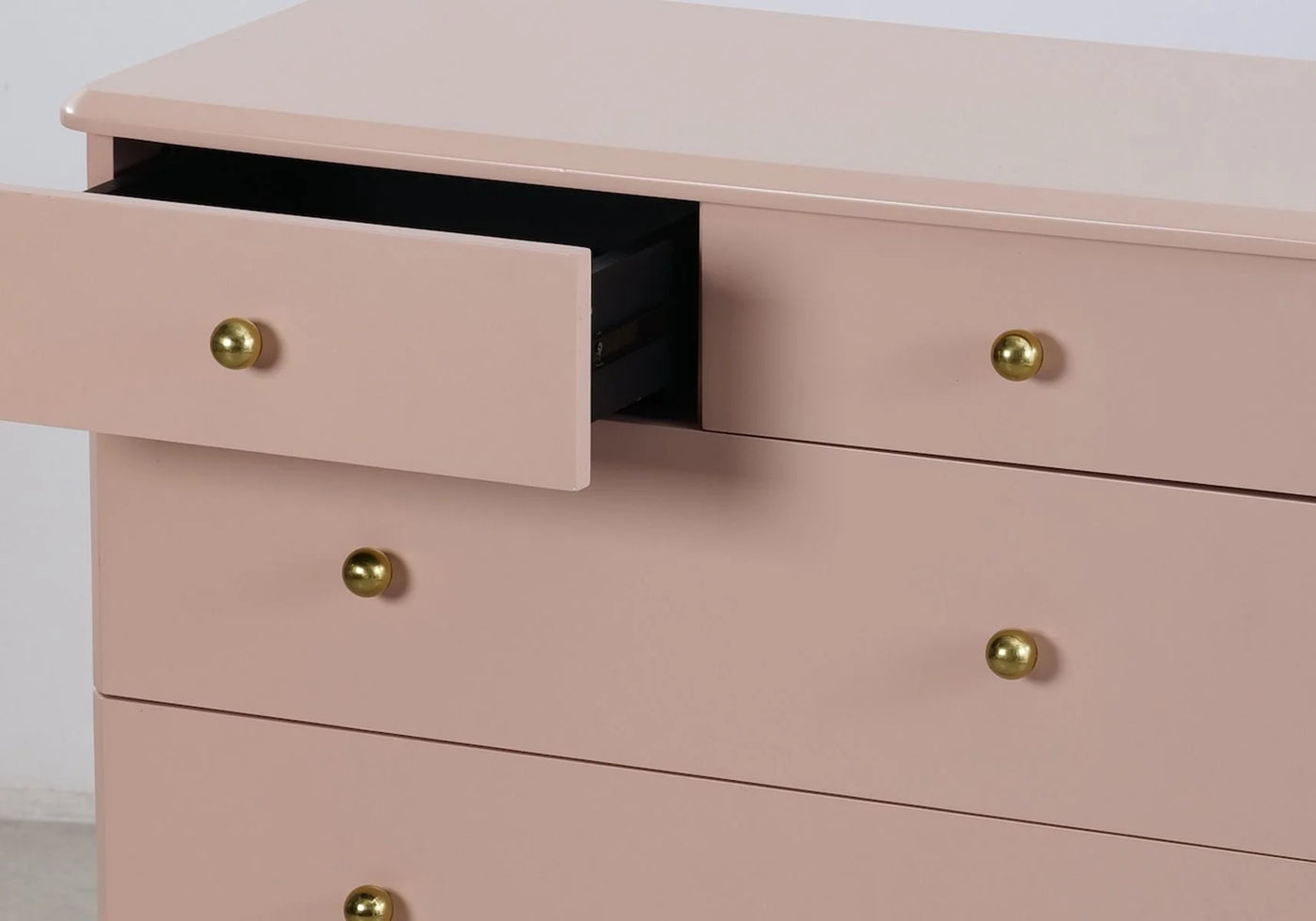 Flair-Maddie-Chest-of-Drawers-Pink-and-Brass-4